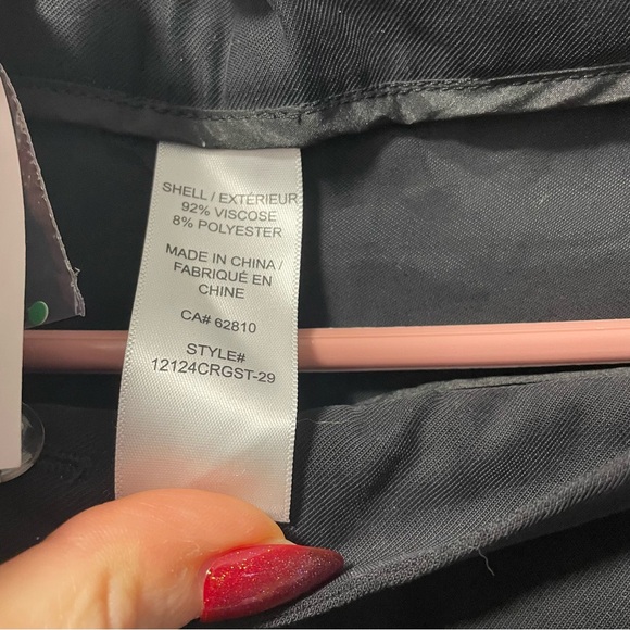 Ricki's Black Straight Leg Women's Pants NWT cargo - Picture 4 of 6